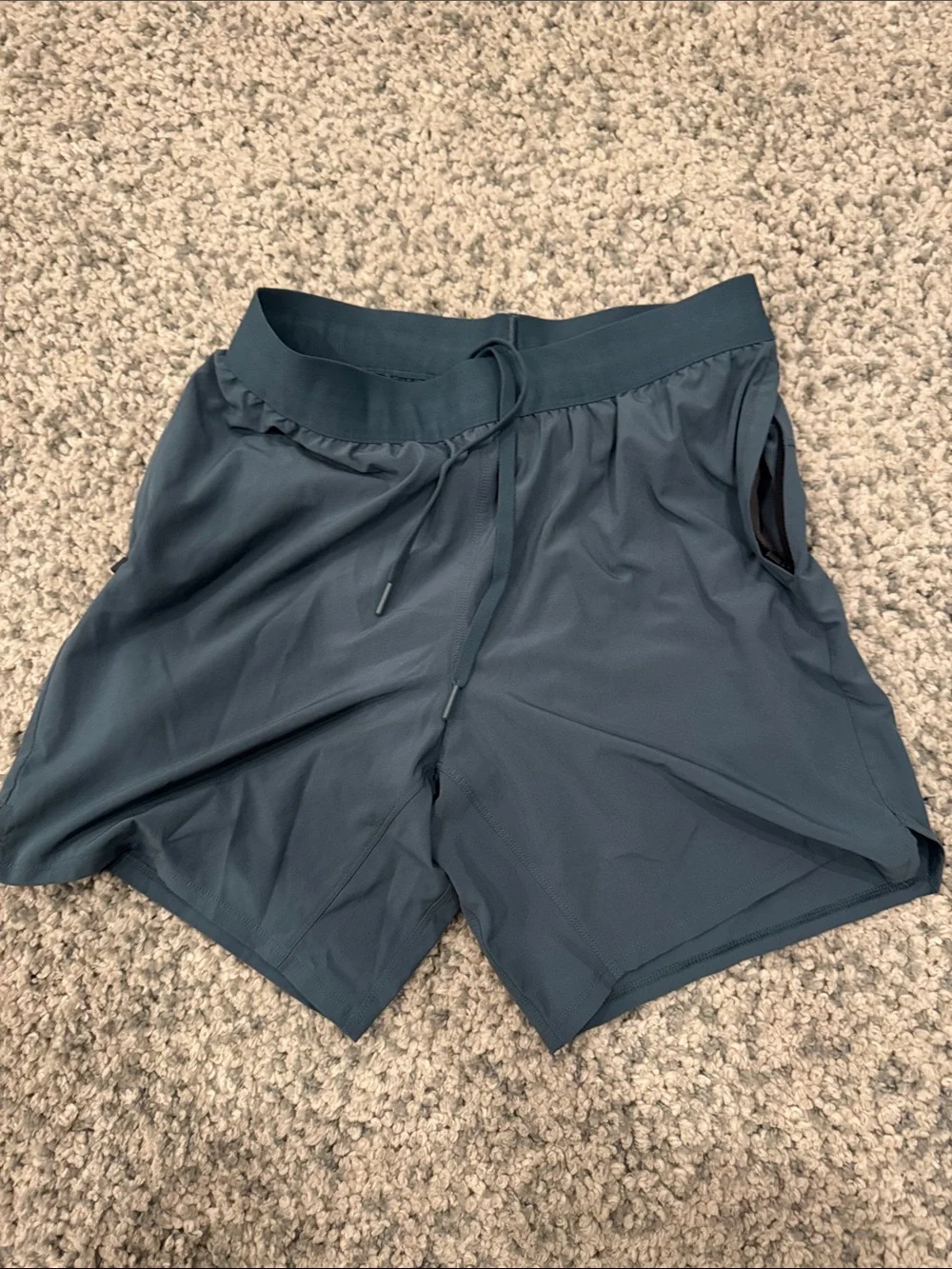 all in motion Men's Athletic Shorts in Dark Teal